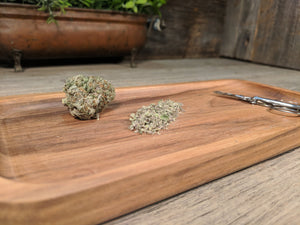 Cannabis Rolling Tray  3/4" x 5" x 10 1/2"
