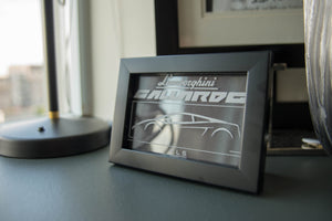 Lamborghini Gallardo - Etched Display