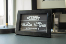 Cyrious Garage Works - Etched Display